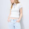 Tricou polo cu mâneci scurte, cu două straturi