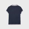 Tricou polo cu mâneci scurte, cu două straturi