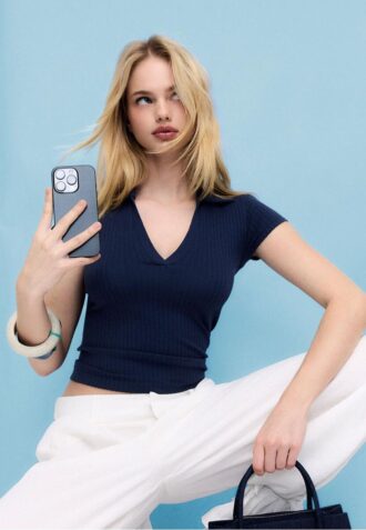 Tricou polo Seamless de bază