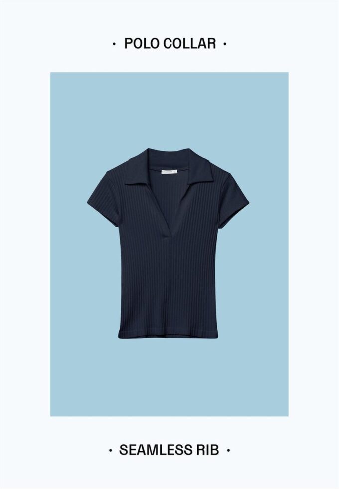 Tricou polo Seamless de bază Tricou polo Seamless de bază