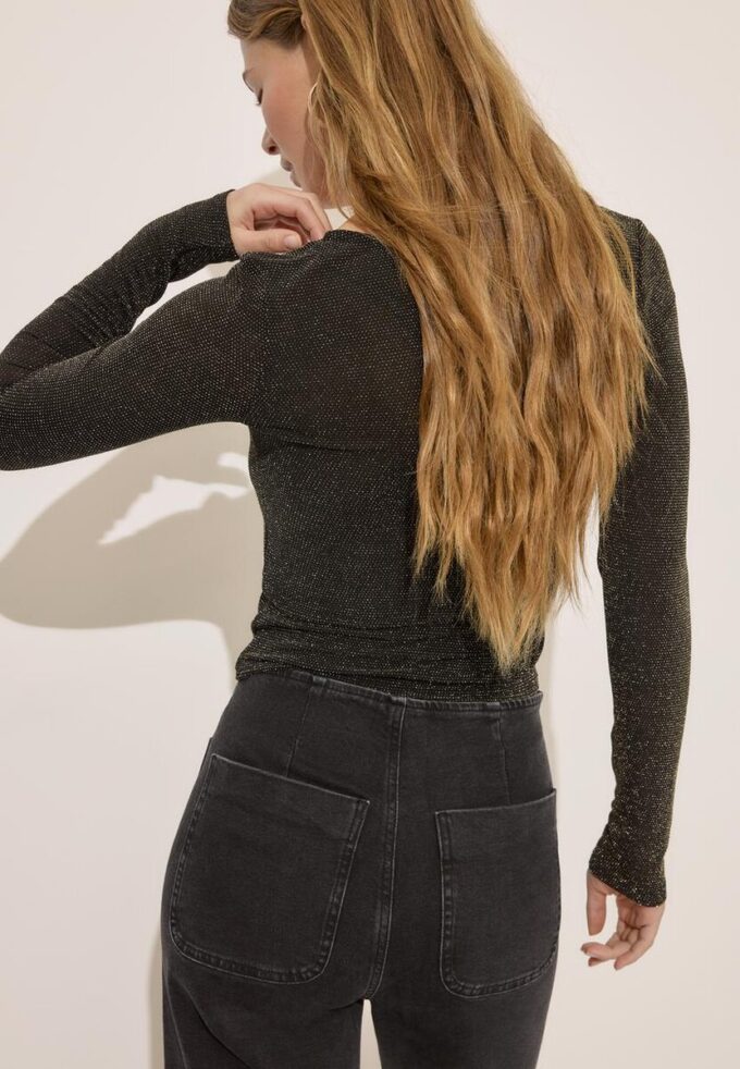Tricou Seamless cu decolteu pătrat Tricou Seamless cu decolteu pătrat