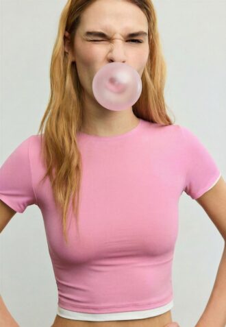 Tricou simplu din poliamidă