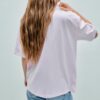 Tricou Sweety cu mânecă scurtă și guler rotund