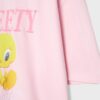 Tricou Sweety cu mânecă scurtă și guler rotund