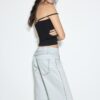 Wide Leg Loose Studded Jeans Wide Leg Loose Studded Jeans