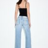 Wide Leg Loose Studded Jeans Wide Leg Loose Studded Jeans