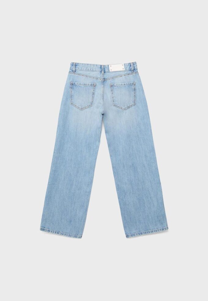 Wide Leg Loose Studded Jeans Wide Leg Loose Studded Jeans